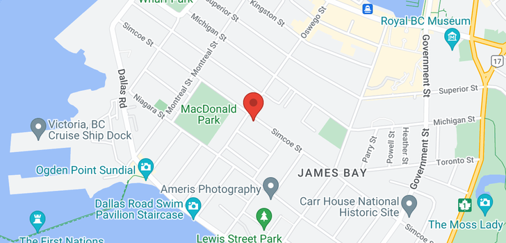 map of 311 Simcoe St
